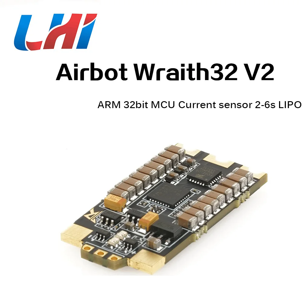 

AIRBOT-Wraith32 V2-32bit Brushless Blheli_s32 Blheli_s 35a Dshot1200 Built Current Sensor Brushed esc 30a For Fpv Quadcopter