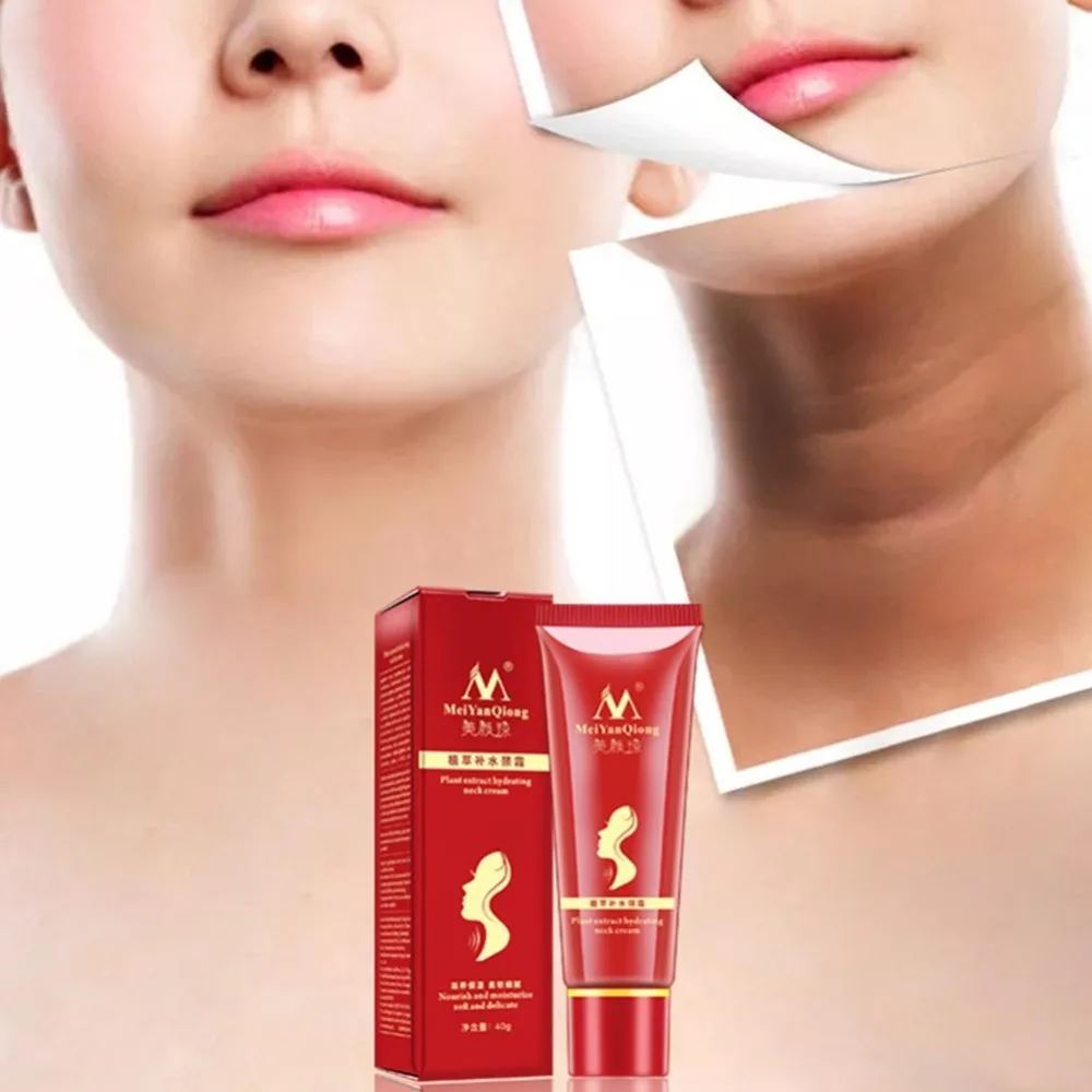 

Butter Extract Hydrating Neck Cream Nourish Moisturizing Soft and Delicate Fade Fine Lines Reduce Double Chin Neck Care Dropship