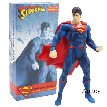 

Crazy Toys Superman Rebirth 1/10th Scale Collectible Figure Model Toy 19.5cm