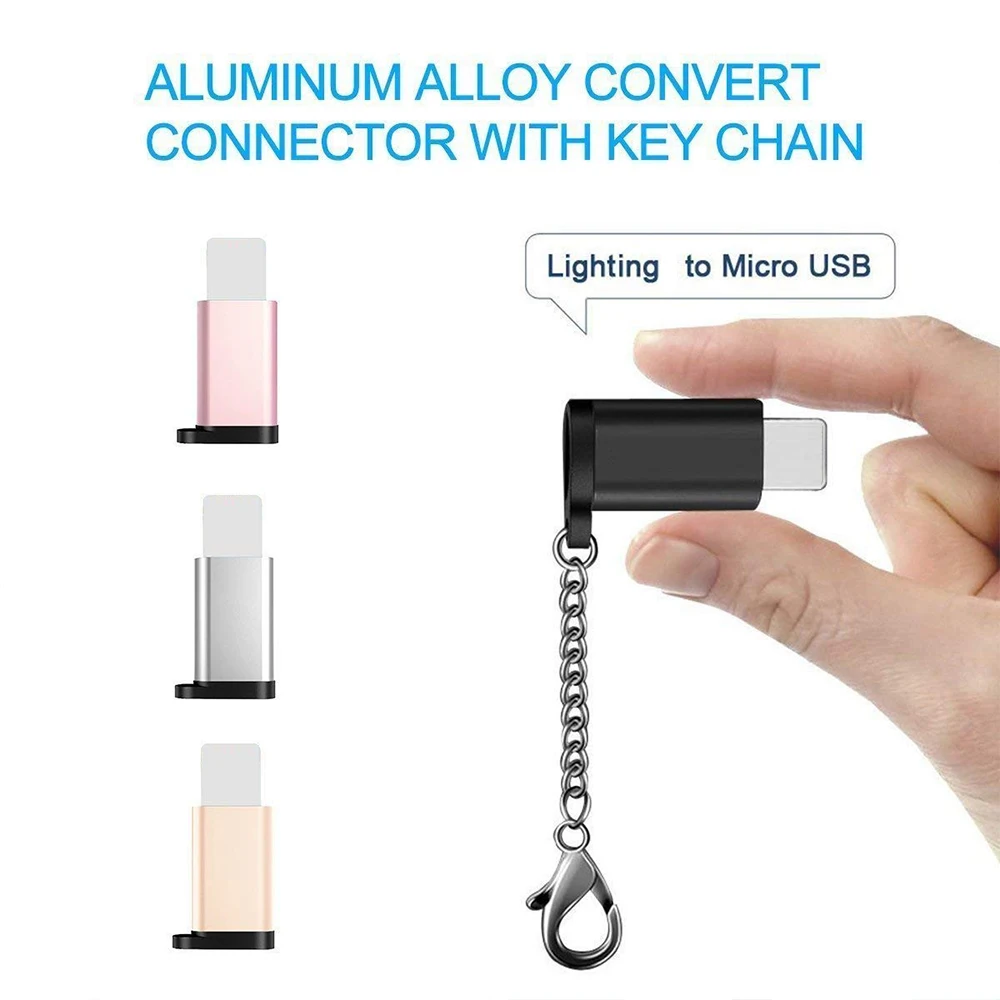 ACCGUYS USB адаптер для iPhone 7 IOS Jack к Micro XS Max XR 8 6 Быстрая зарядка синхронизации данных iPad