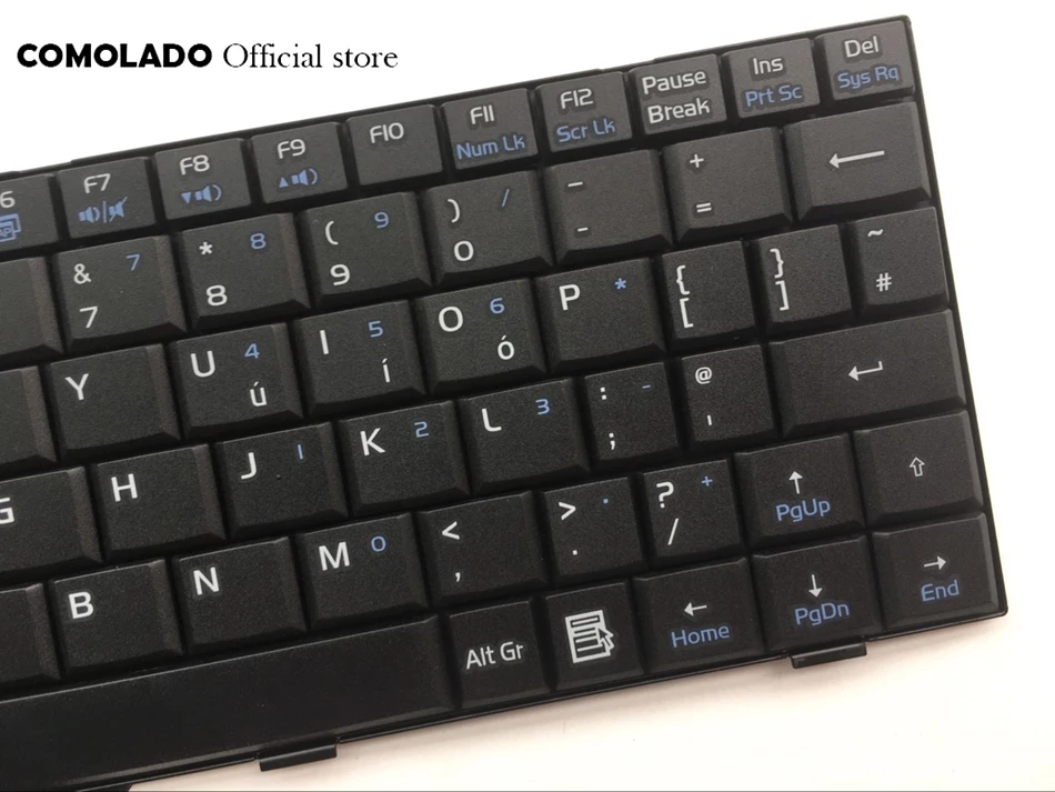 UK laptop keyboard For ASUS EPC EeePC 700 701SD 900 900A 900HD 901 Black Laptop Keyboard UK Layout (2)