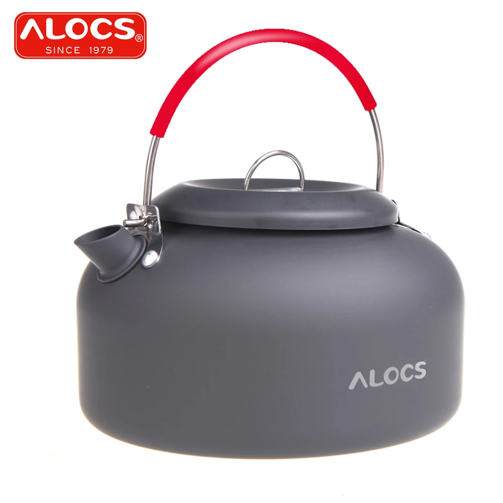 

Alocs 1.4L Aluminum CW-K03 Outdoor Kettle Camping Picnic Water Teapot Coffee Pot Tableware Outdoor Travel Backpacking Cookware