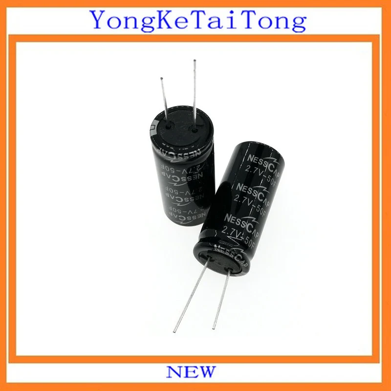 

25PCS/LOT Nesscap 2.7V50F 2.7V-50F 2.7V 50F 18*42MM South Korea