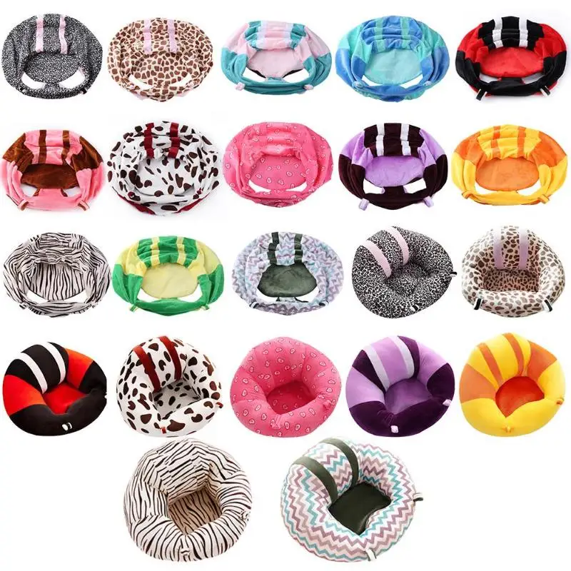 Baby Sofa Support Seat Cover Plush Chair Learning To Sit Comfortable Toddler Nest Puff Washable without Filler Cradle Sofa Chair