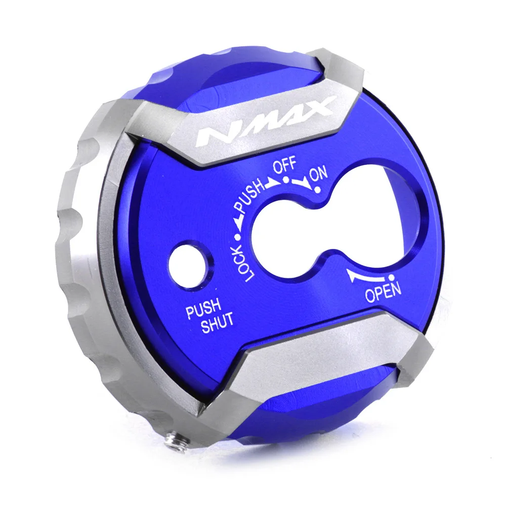  CNC Aluminum Alloy Motorbike Ignition Key Lock Cap Cover Protection Guard Protector Protective Gear For YAMAHA NMAX155 N-MAX 155 Nmax Motorcycle Accessories
