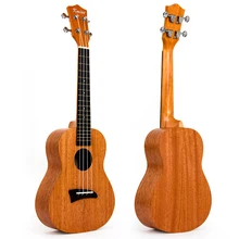 Kmise концертная Гавайская гитара укулеле из красного дерева Ukelele Uke 23 дюймов 18 ладов 4 струны Гавайская гитара с аквилой струна