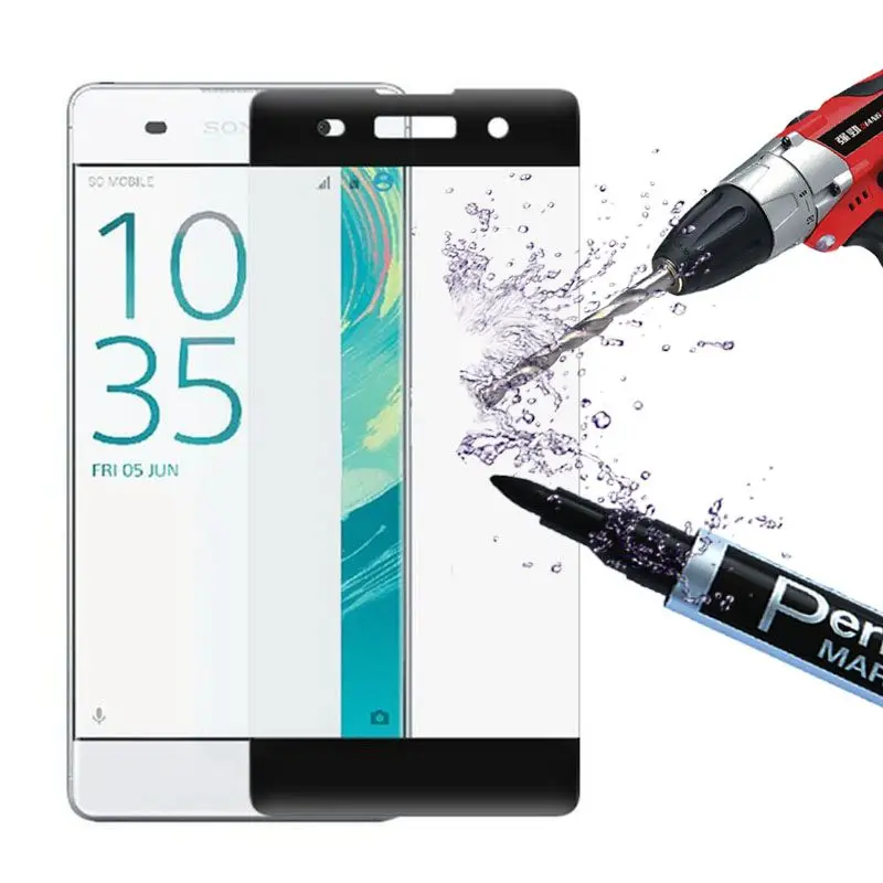 

Full Cover Tempered Glass for Sony Xperia XA Glass on Screen Protector Phone Film for Sony Xperia XA Tempered Glass