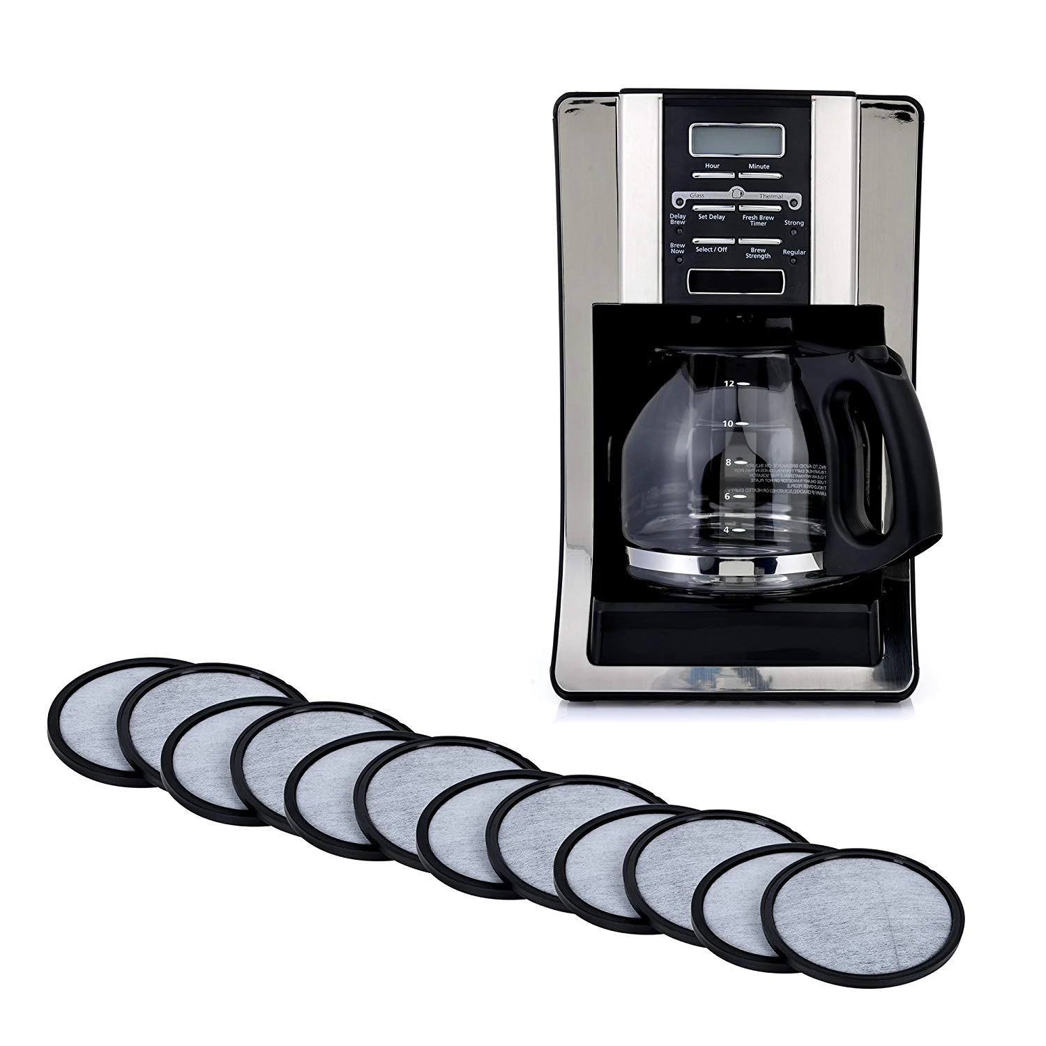 Coffee Filter Holder Hot 12 Pack Of Compatible Water Hot 12 Pack Of Compatible Water Filter