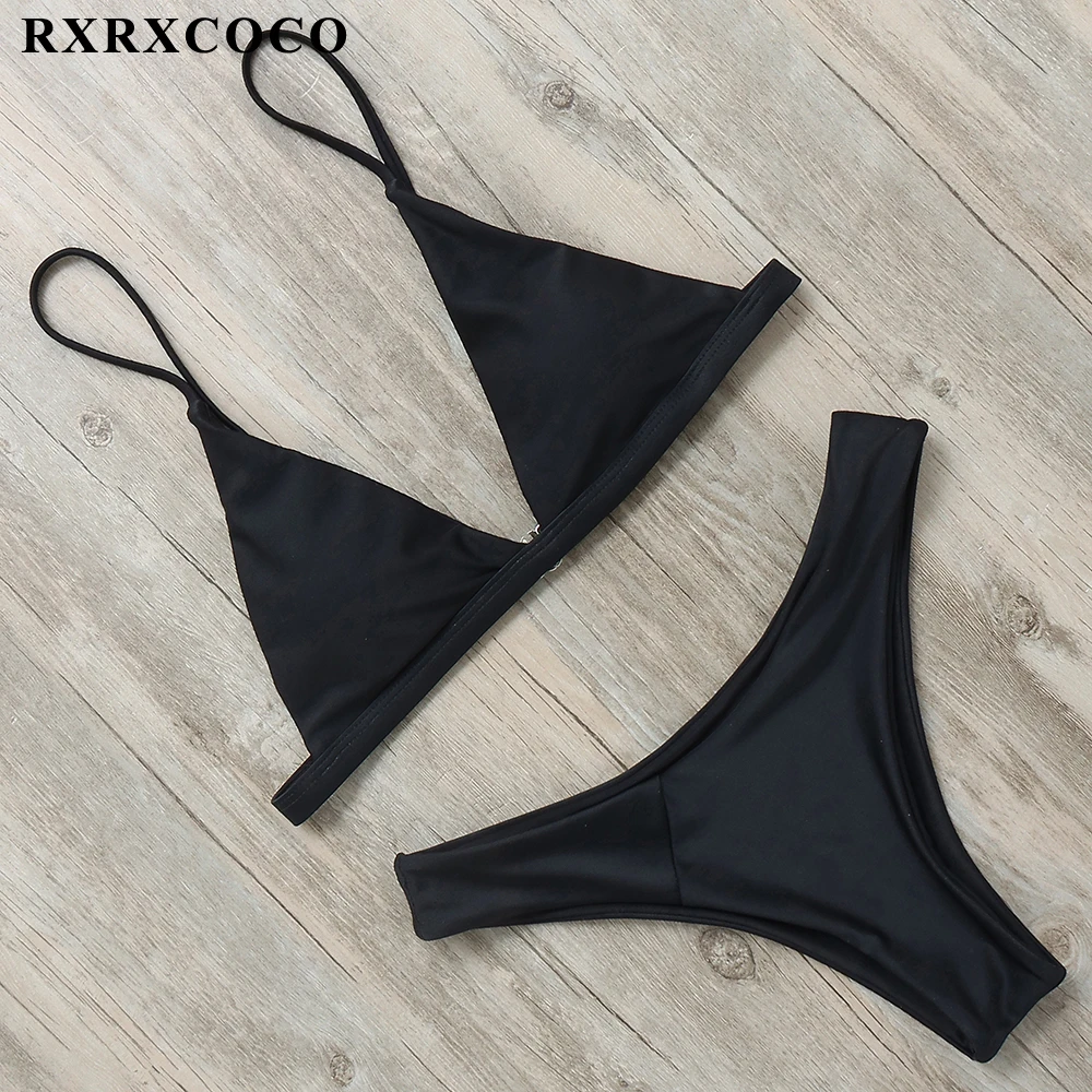 RXRXCOCO 2019 горячие сексуальные бразильские бикини женские Купальники Топ бандажный