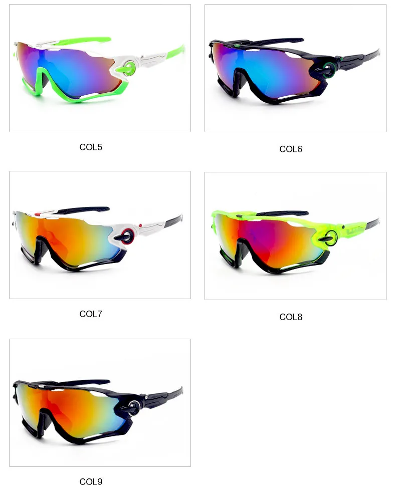 TESIA, фирменный дизайн, спортивные солнцезащитные очки для вождения, для улицы, спортивные, для мужчин и женщин, очки с резиновой подставкой для носа, T029