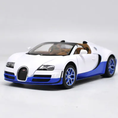 Высокая имитация 1:18 Bugatti Veyron Grand Sport Vitesse литье под давлением модель автомобиля украшение подарок для мальчиков коллекция