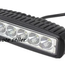 Светодиодный прожекторы дневное время работы лампы автомобилей Грузовик прямая лампа 6 бусинами высокое Мощность Выделите супер яркий изменение 12V24V18w