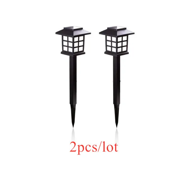 2/4/6/8pcs Led Solar Pathway Lights Waterproof Outdoor Solar Lamp for Garden/Landscape/Yard/Patio/Driveway/Walkway Lighting 2pcs