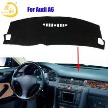 Easysee крышка приборной панели Pad Dashmat коврик с рельефом от солнца шахматная доска ковровые покрытия для Audi старый A6 пыли скольжения доказательство