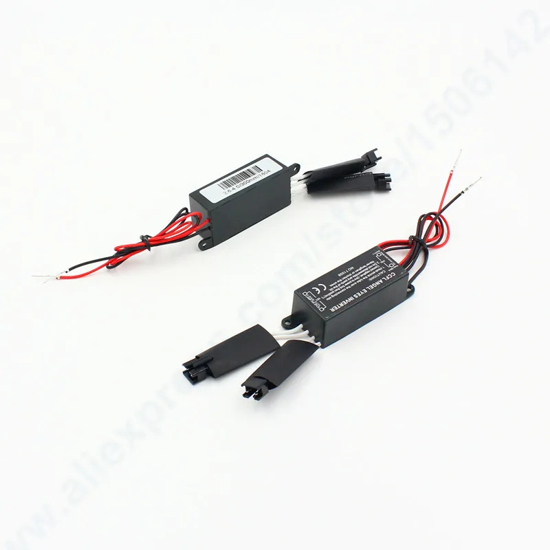 

Rockeybright 10pcs Unit CCFL angel eyes inverter for BMW angel eyes halo light ring ballast 12V LED CCFL driver block inverters