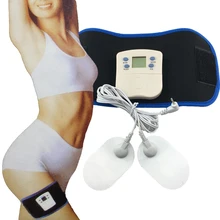 AB Gymnic Electronic Muscle Arm leg Waist Health Body massage Body building Belt ABGymnic Health care beauty Slimming Belt Free