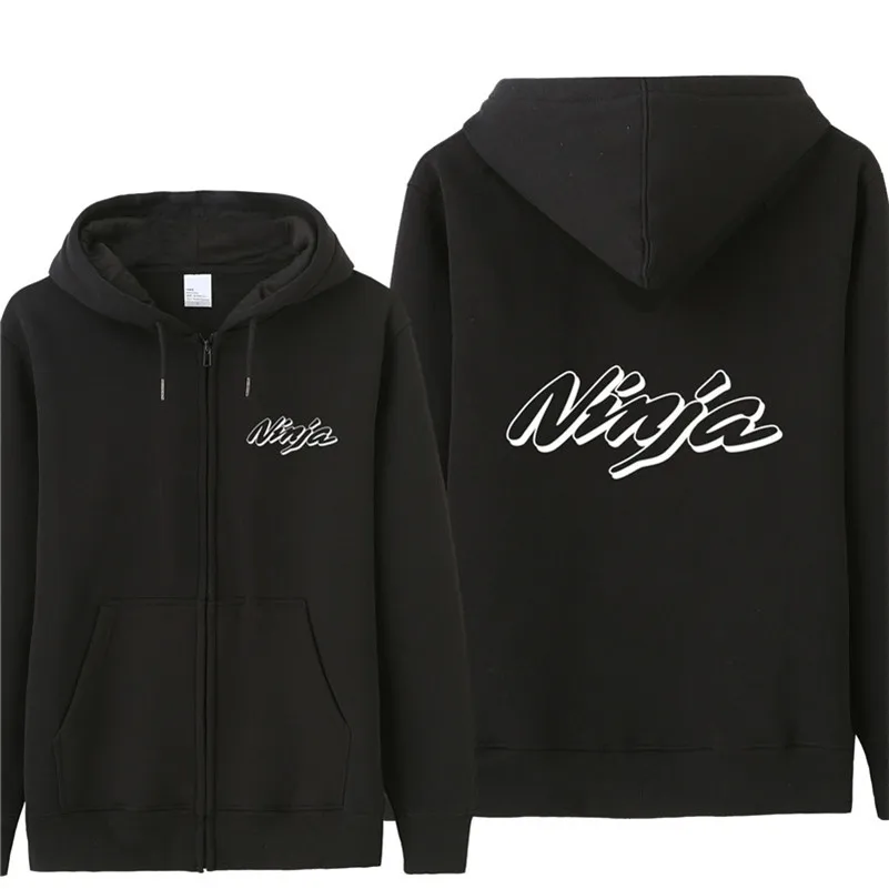 

Kawasaki Ninja Sweatshirt Hoodies Men Autumn Coat Pullover Fleece Jacket Man Ninja Sweatshirts HS-105