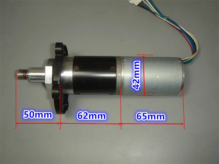 DC 12V-24V 34RPM / 70RPM 775 Magneto-High Power Large Torque Planetary Brushless Motor Motor Walking Robot Motor with Hall high power 12v 24v dc motor 775 large torque ball bearing tools low noise