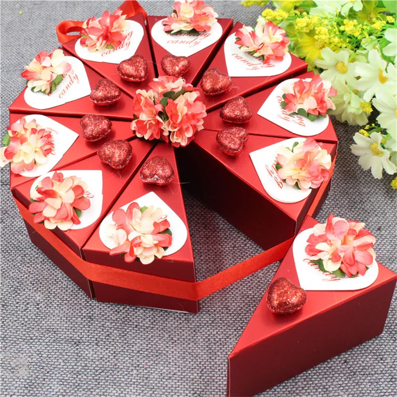 Силиконовые формы для выпечки коробки свадебные конфеты коробка для хранения продуктов контейнер подарочный бумажный пакет Свадебная вечеринка поставки 2 размера 10 шт/набор