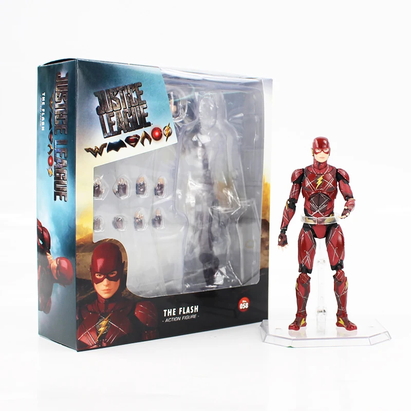 

16cm The Flash action figure model toy collection with base cool PVC Figure Model for boys gift