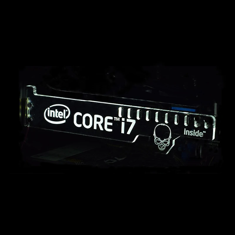 Новинка хит продаж синий светодиод расширенная версия для CORE i7 внутренняя