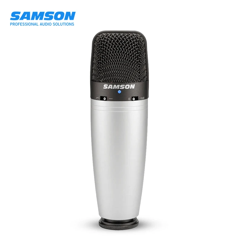 Samson C03 многоузорный конденсаторный микрофон для записи вокала, акустические инструменты и т. Д