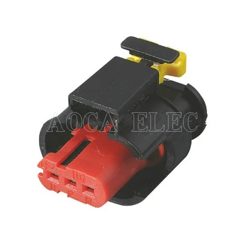 

5SET DJ7031C-1.5-21 male Connector Terminal plug connectors jacket auto Plug socket 3 way female Connector Fuse box