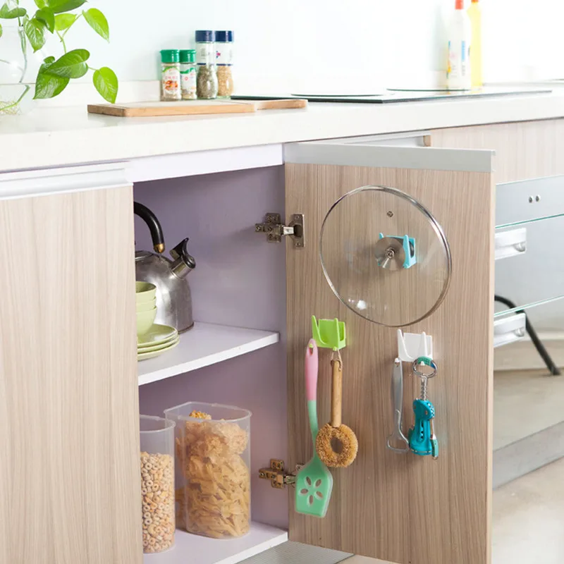 OnnPnnQ 2Pcs Kitchen Cabinets Storage Rack Pot Pan Cover Shell Sucker Tableware Organizer Wall Hook Holder Kitchen Accessories OnnPnnQ 2Pcs Kitchen Cabinets Storage Rack Pot Pan Cover Shell Sucker Tableware Organizer Wall Hook Holder Kitchen Accessories