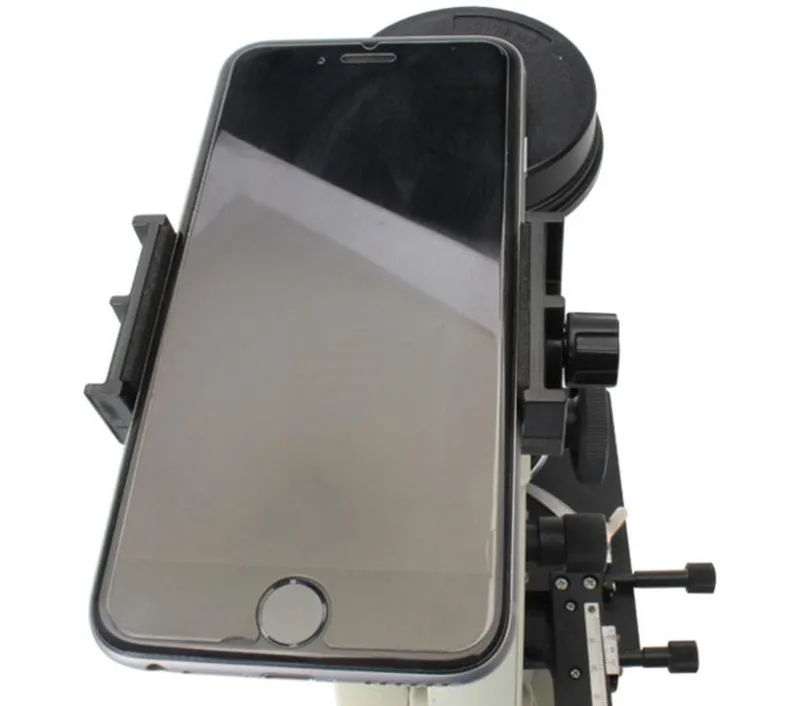 Пластиковый универсальный адаптер для подключения камеры iPhone samsung мобильного телефона и монокулярного телескопа фотографии