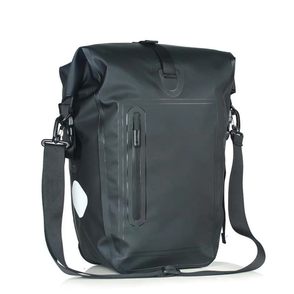 

SINGLE WATERPROOF CYCLE PANNIER REAR SEAT BAG BIKE/BICYCLE RACK TAIL SHOPPING B1