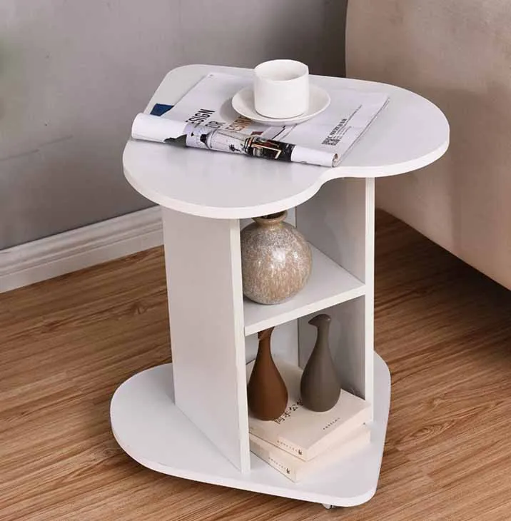 Heart-shaped Multifunction Creative modern coffee tables wooden table sofa tea cabinet home furniture