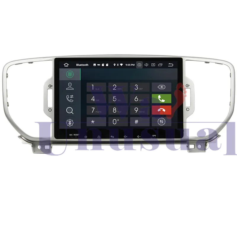 Автомагнитола wanобычно Восьмиядерный процессор Android 9 0 DVD GPS навигация для KIA Sportage