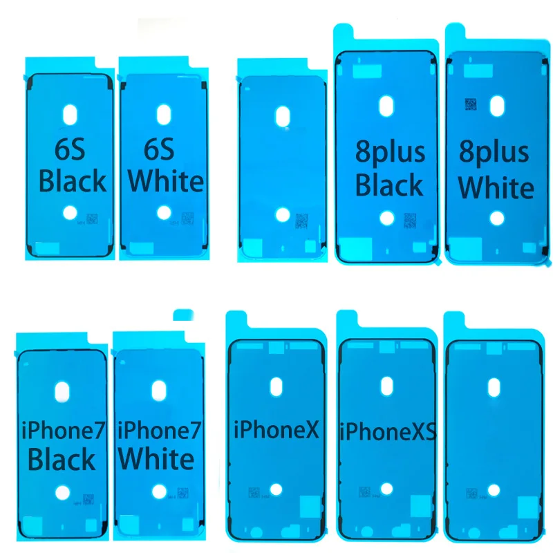 BFOLLOW Оригинальное водонепроницаемое уплотнение для iPhone 6S 7 8 Plus Двухсторонняя клейкая рамка наклейка ремонт корпуса телефона ЖК-рамка