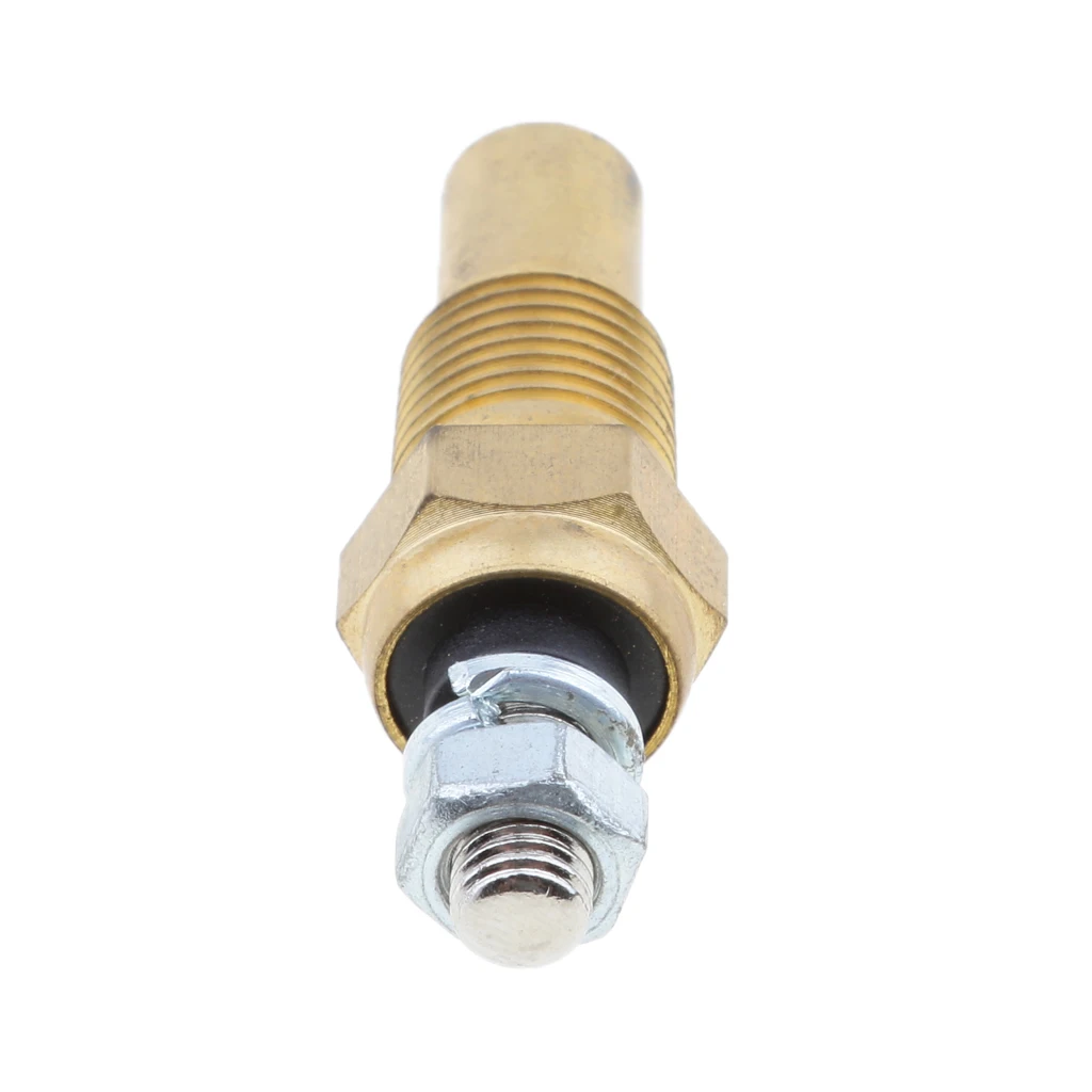 Water / Oil Temp Temperature 3/8 NPT Electrical Sender Sending Sensor Unit for Canoe Kayak Inflactable Boat Dinghy Accessories