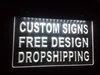 design your own Custom ADV LED Neon Light Sign Bar open Dropshipping decor shop crafts led ► Photo 3/5