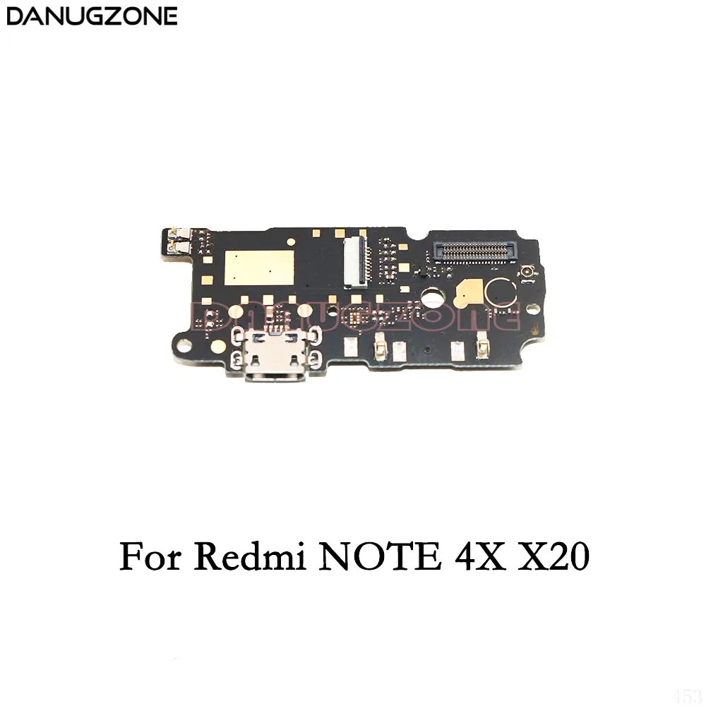 Зарядная док-станция usb порт разъем плата для зарядки гибкий кабель для Xiaomi Redmi NOTE 4 4X/NOTE 3 PRO/NOTE 4X X20 - Цвет: For NOTE 4X X20