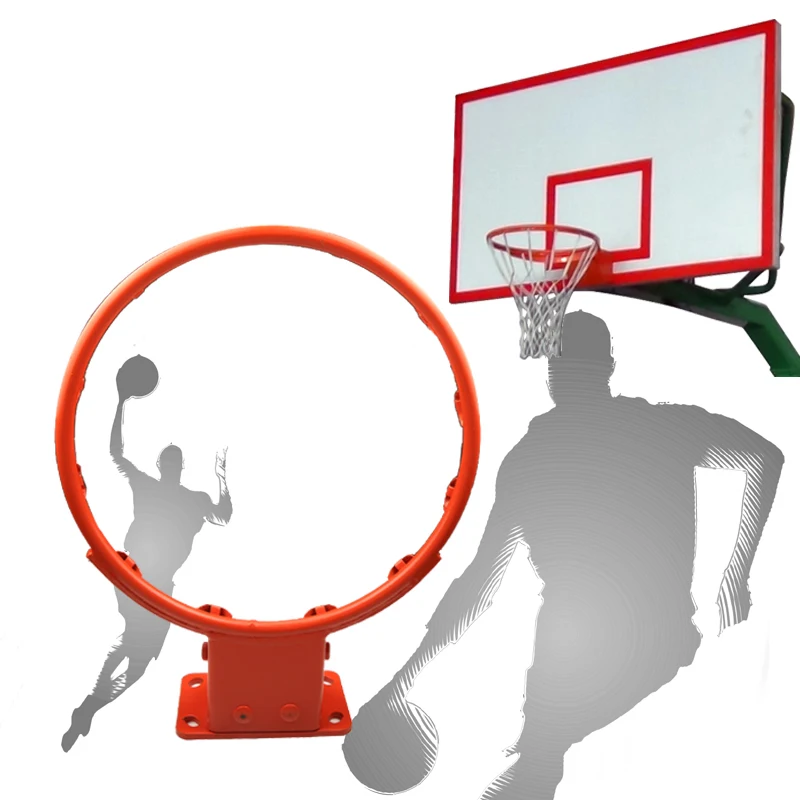 

2 springs thickening Professional competition Elastic Basketball Circle Competition Elastic Ring Outdoor Activities Ring 45cm