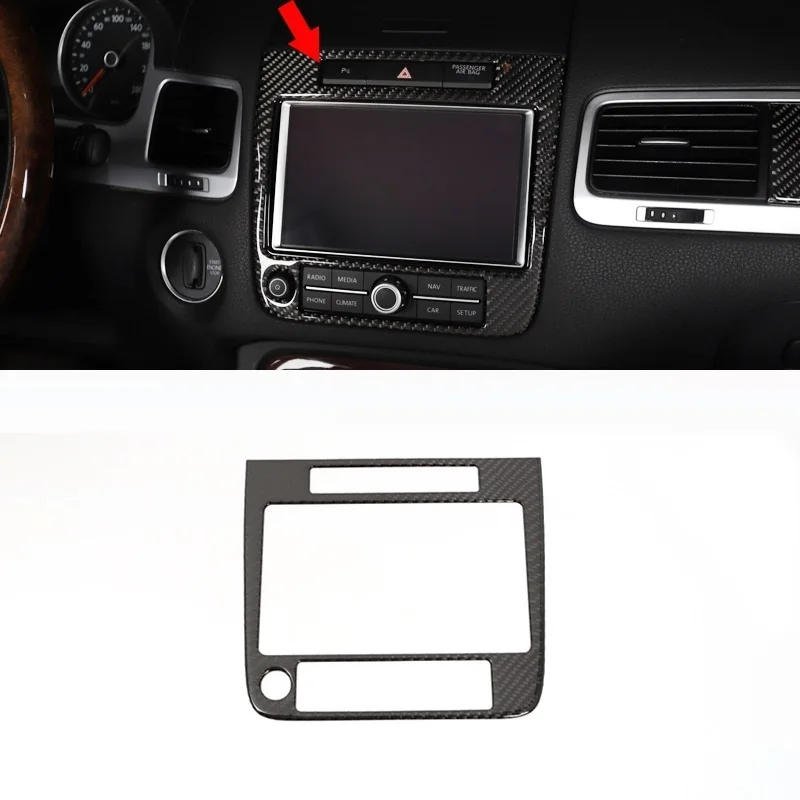 

Modified Decorative Gear Control System Steering Wheel Interior High-grade Car Styling Modification 18 19 FOR Volkswagen Toureg