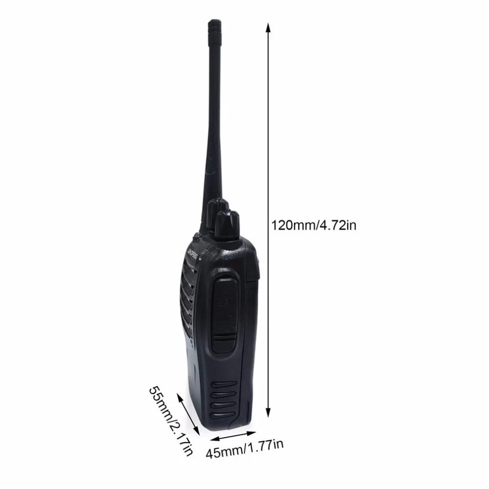 Из 2 предметов VHF/UHF Baofeng BF-888S портативный Радио FM трансивер Перезаряжаемые Walkie Talkie в двух чувства 5 Вт + гарнитура 2-способ Радио