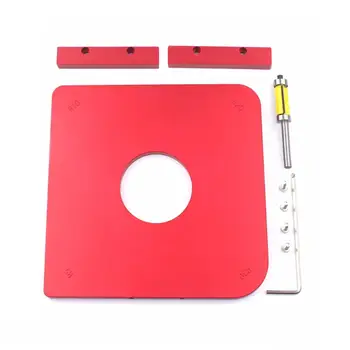 

R Round Corner Jig Template Panel Radius Quick-Jig With 1pc Router Bit With Bearing Use With Engraving Machine Trimming Machine