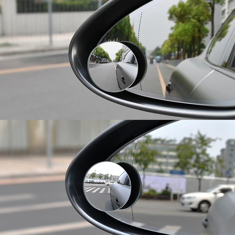 Универсальное автомобильное выпуклое зеркало с поворотом на 360 градусов