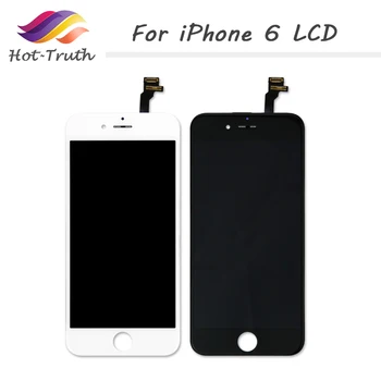 

Hot-Truth 50PCS LCD Display Touch Screen Digitizer Assembly Complete Replacement For iPhone 6 Grade AAA quality Free Shipping