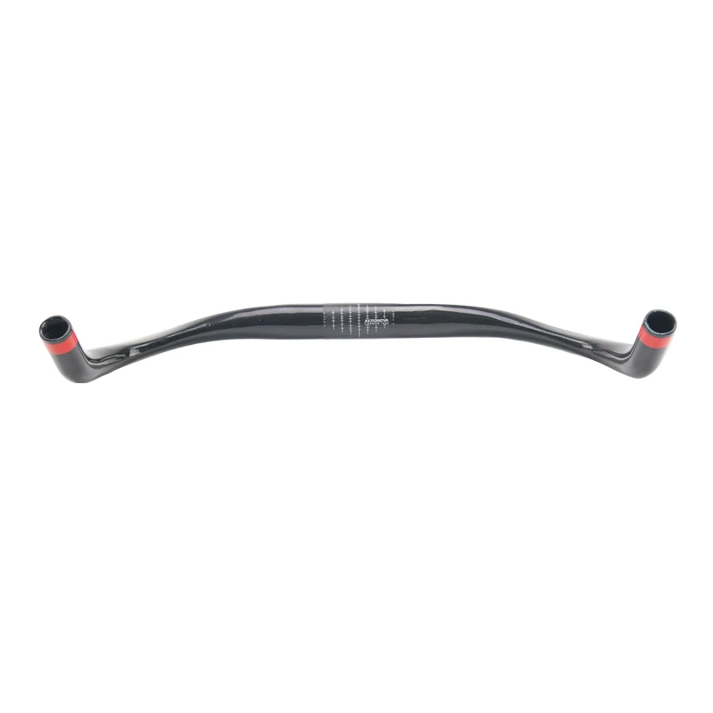 Велосипедный руль AERONOVA Bullhorn Carbon TT Bar дорожный Упор для рук велосипедный черный