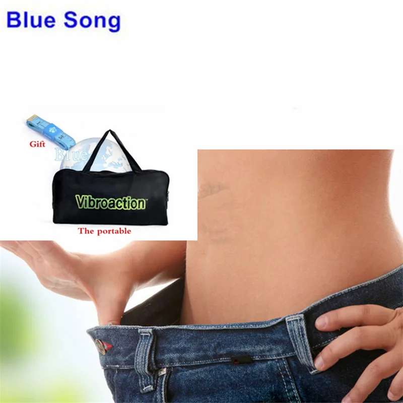 Массажер Vibroaction Blue Song Вибрационный пояс массажер для похудения высокая мощность