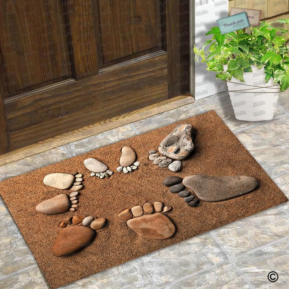 Funny Doormat Entrance Door Mat Beach Foot Floor Mat Indoor Outdoor