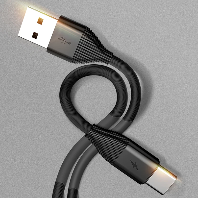 BTB 02 USB кабель для быстрой зарядки Type C 2M передачи данных зарядное устройство