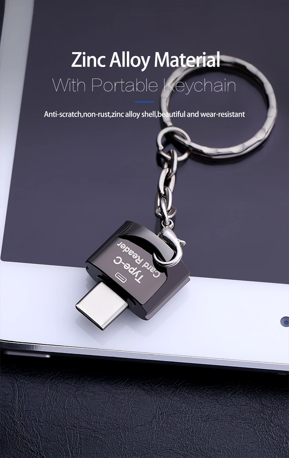 Biaze USB-C кард-ридер 16G 32G 64G 128G 256G TF карта OTG карта памяти Адаптер для телефонов ноутбуков Тип C Micro SD кард-ридер C10