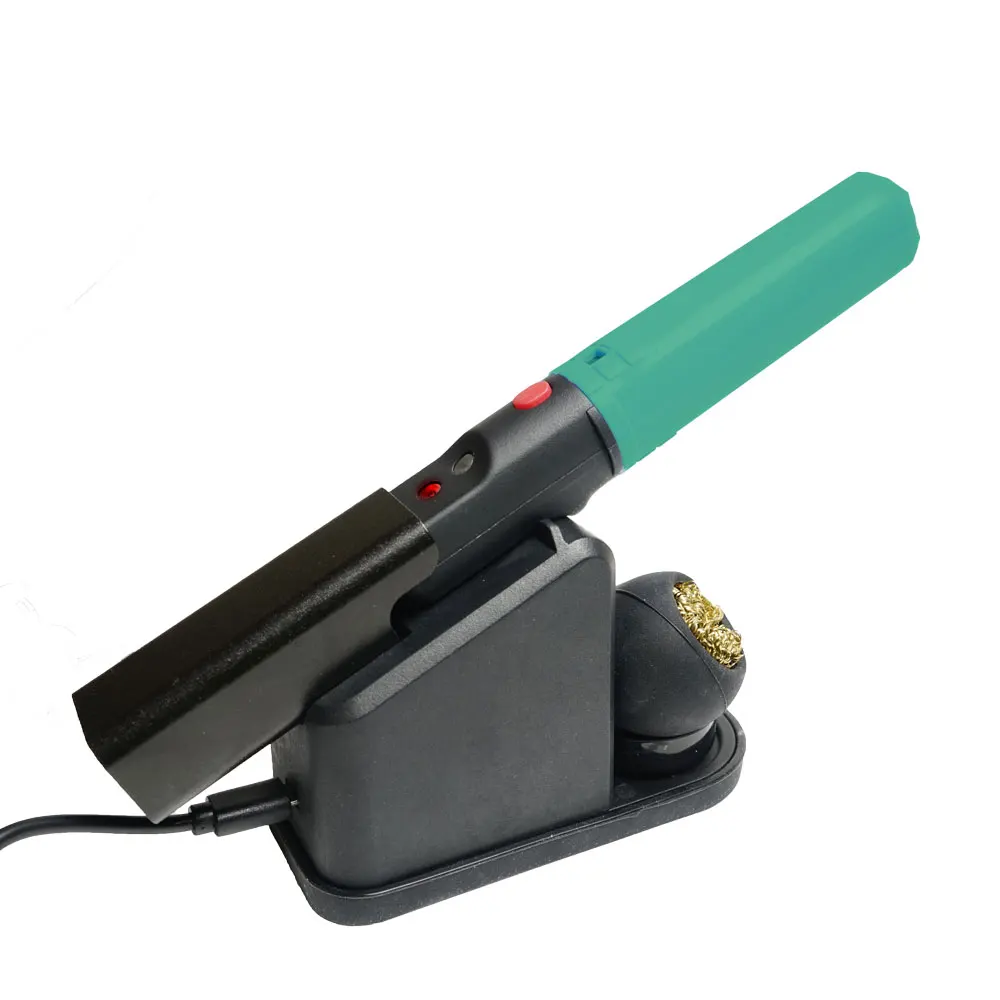 

2019 New Release Pro'sKit SI-B166 8W Wireless Power Soldering Iron USB Rechargeable Fast Heat Up Max. 500C