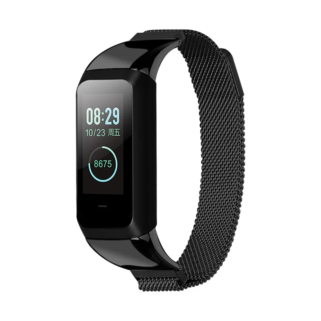 Ouhaobin для Xiaomi AMAZFIT cor 2 часы Миланский магнитный ремешок из нержавеющей стали умный
