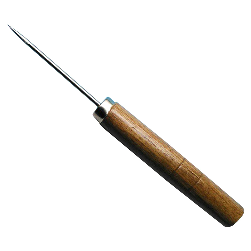 

1 PC Wood Handle Awl DIY Tool Sewing Awl Poking Tools for Felt Poked Craft